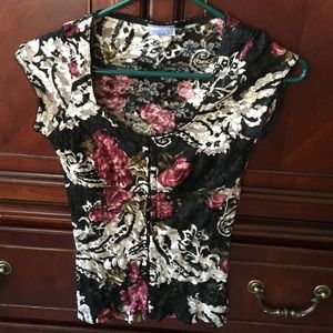 Floral blouse