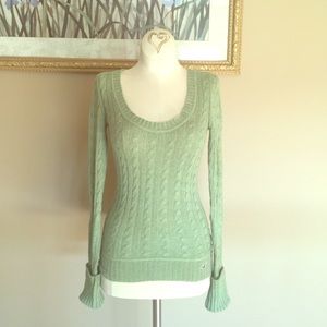 Green Hollister Sweater