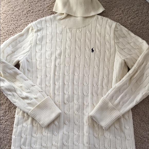 Polo cable knit
