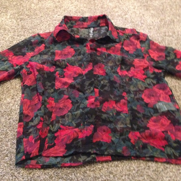 Limited edition Pretty Little Liars floral shirt