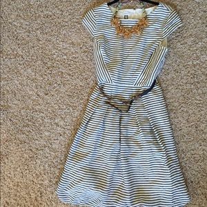 Anne Klein Striped Dress size 8
