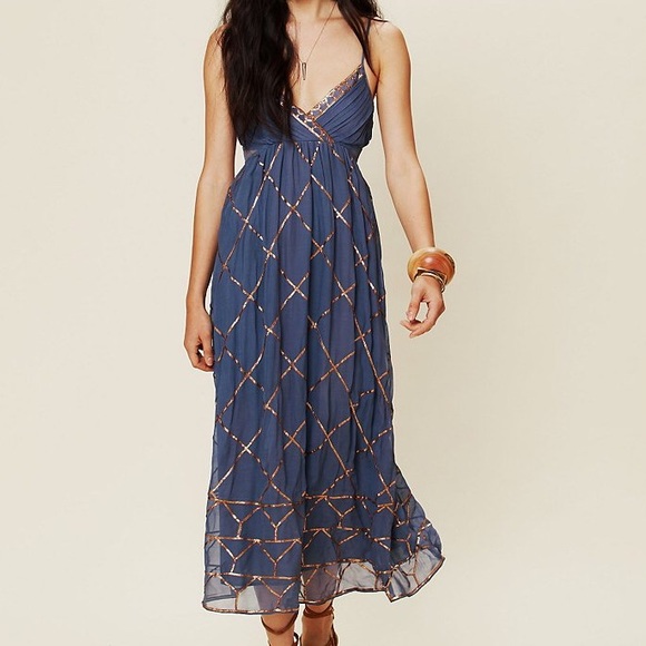 Free People Dresses & Skirts - Free People Smoke and Mirrors Maxi Dress