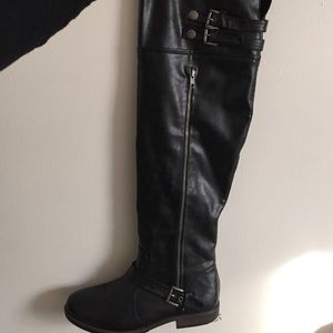 Justfab over the knee riding boots size 10