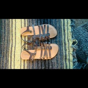 Brown sandals