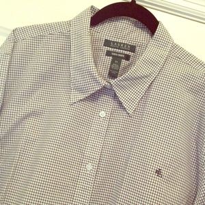 Lauren Shirt, Black and White