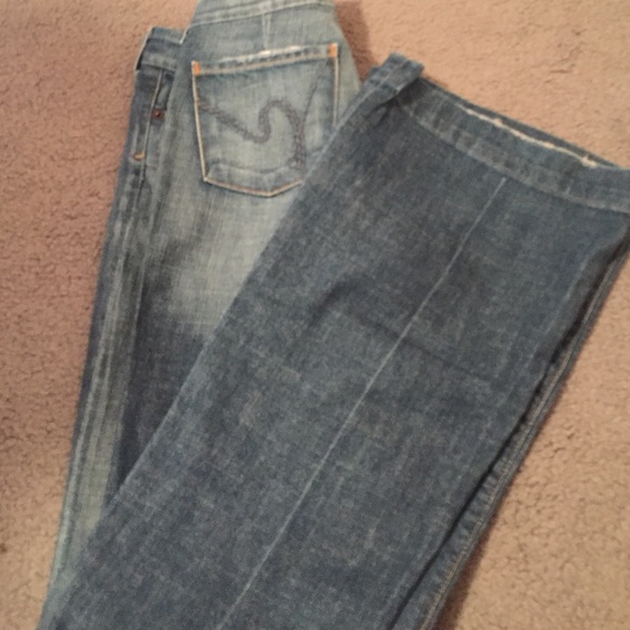 Low waist flare leg citizen of humanity Jean