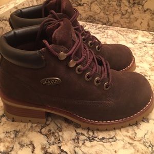 Lugz women's work boots