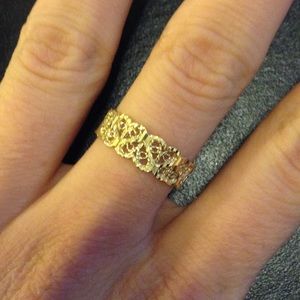 14K Filigree Gold Ring