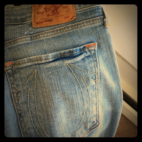 True religion brand jeans straight leg