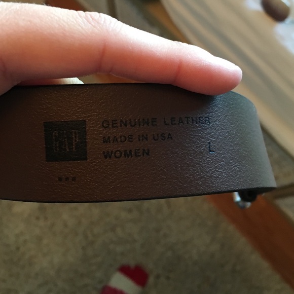 Gap Genuine Leather Belt Large