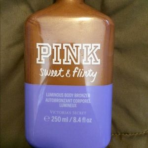 *sold* PINK Victoria's Secret body bronzing lotion