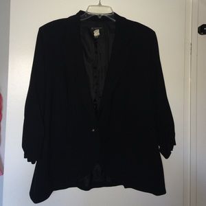 International Concepts (INC) lined black blazer