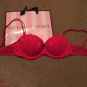 VS push-up lace bra