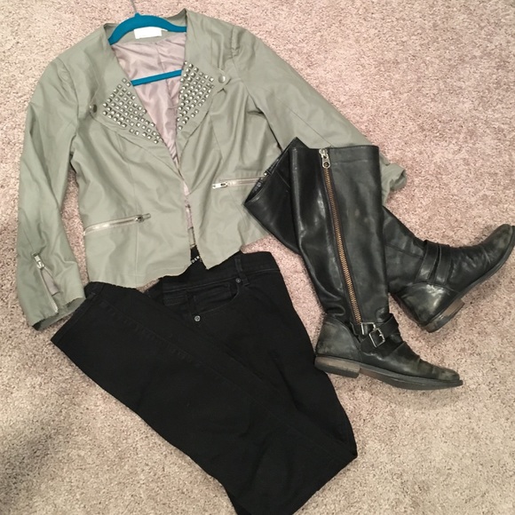 Pleather jacket