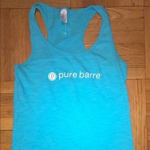 Pure barre workout racerback tank size medium