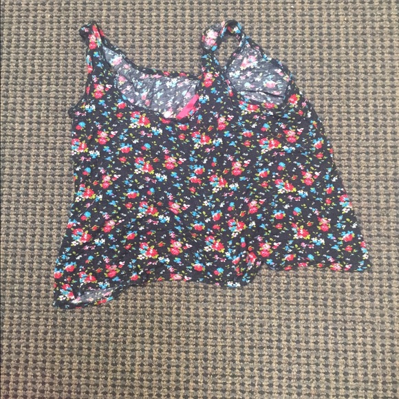 floral crop top