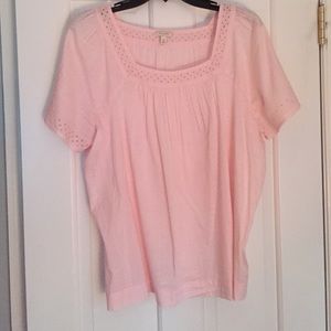 Pink cotton shirt