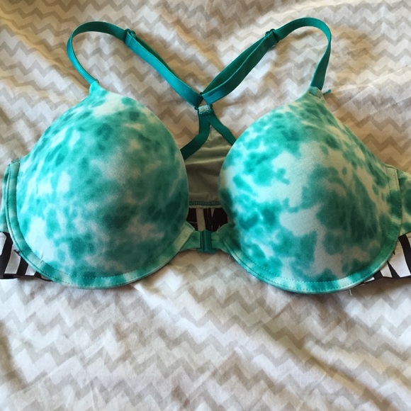 PINK Victoria's Secret Other - Pink brand bra color green and white