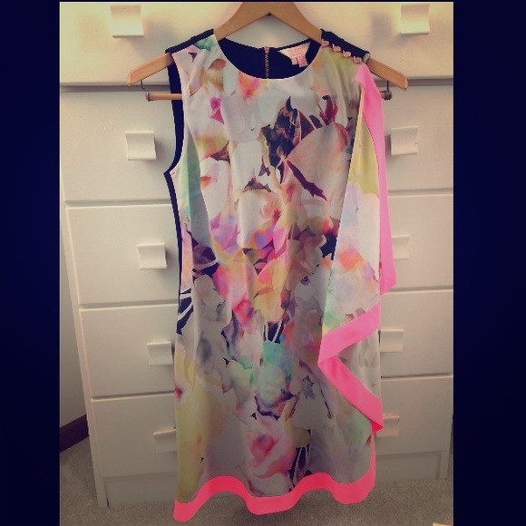 Ted Baker Floral and black dress