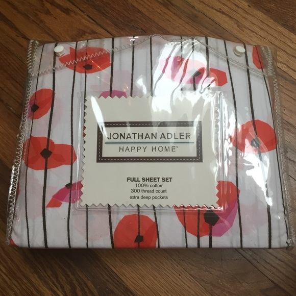 Jonathan Adler Happy Home Full Sheet Set