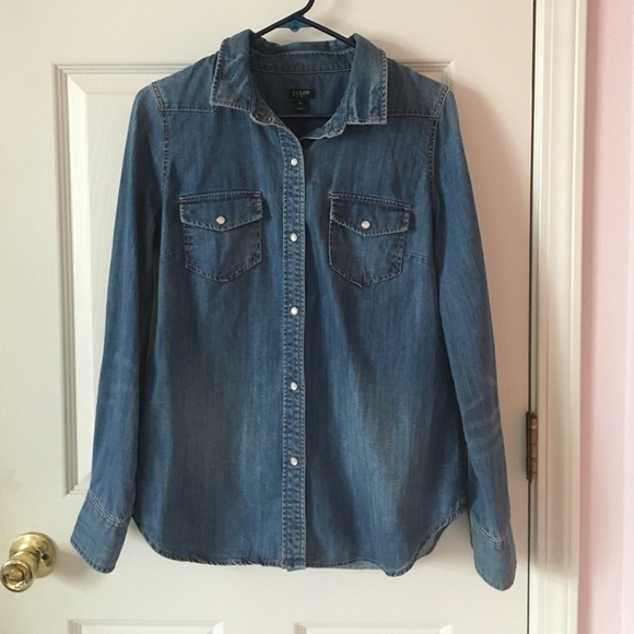 J Crew chambray shirt