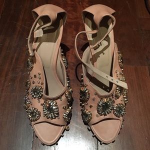 Rachel Roy "Dal" Crystal Studded Sandal