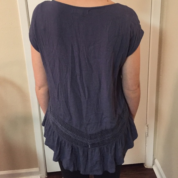 Anthropologie Semi-Sheer Blouse - Picture 4 of 4