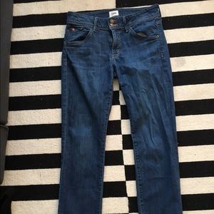 Hudson straight leg jeans