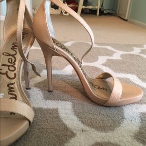 Sam Edelman Eleanor Heel in Buff Nude 4.5" heel