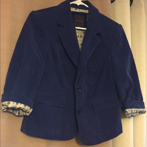 The Limited royal blue corduroy blazer