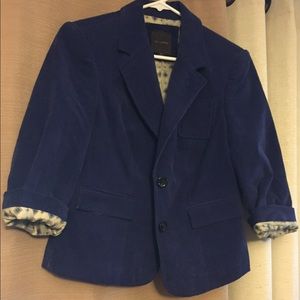 The Limited royal blue corduroy blazer