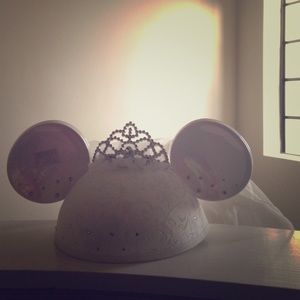 Bridal Mickey Ears NWT