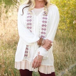 Embroidered tunic Embroidered tunic