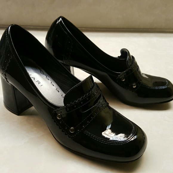 Black Patent Loafers