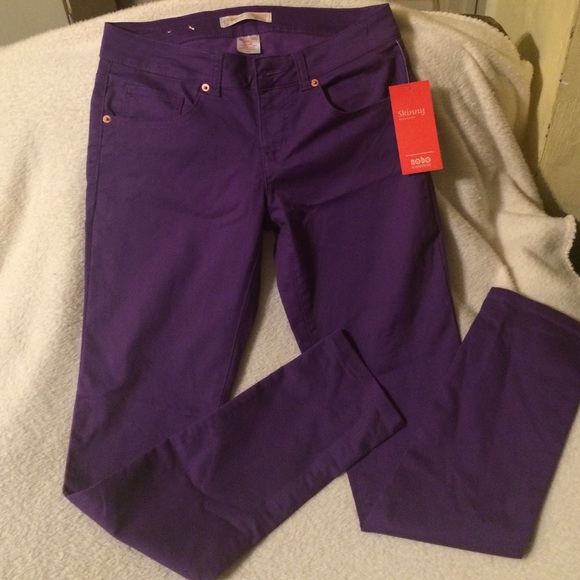 Purple Skinny Jeans