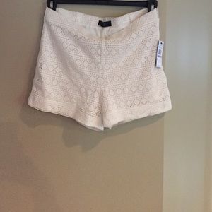 Jessica Simpson lace high shorts new with tags