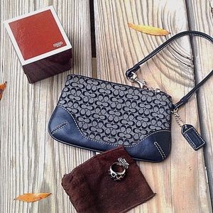 Coach Ring and Wristlet Bundle