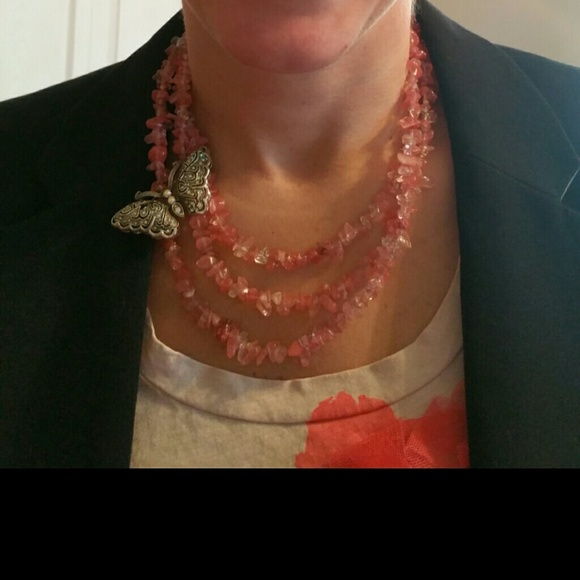 Handmade statement necklace - Picture 4 of 4