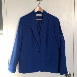 Calvin Klein royal blue blazer