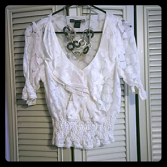 Vintage lace top