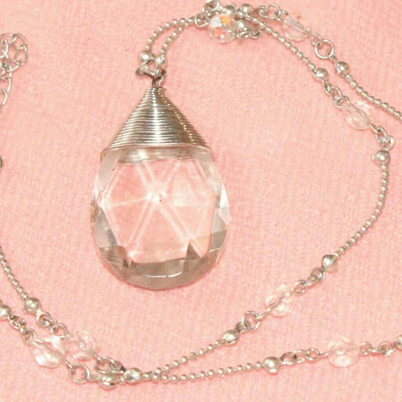 Drop Crystal Necklace