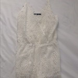 Lace Romper  NEW WITH TAGS NEVER WORN