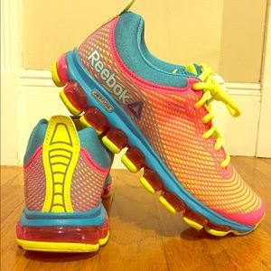 Reebok jetfuse neon sneakers!