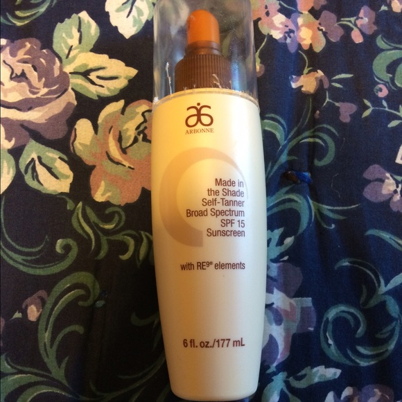 Arbonne made in the sun self tanner