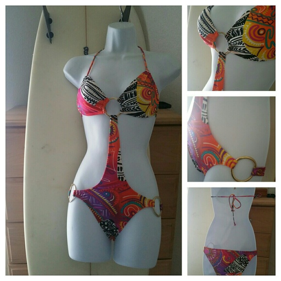 Sexy tribal monokini