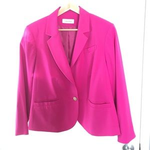 Calvin Klein pink blazer