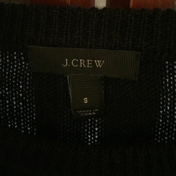 Navy Jeweled J crew sweater! - Picture 3 of 4