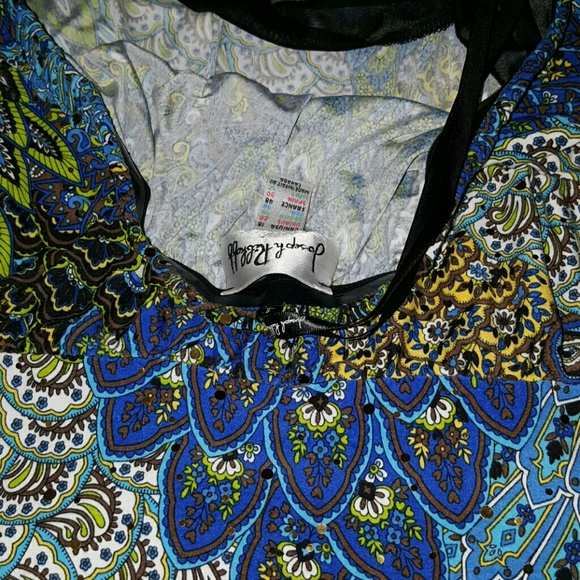 Multi-colored halter top - Picture 3 of 4