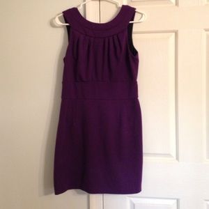 Purple knee length dress, gently worn