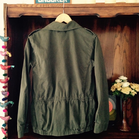 ❌SOLD❌ TOPSHOP Military Army Jacket - Picture 3 of 4